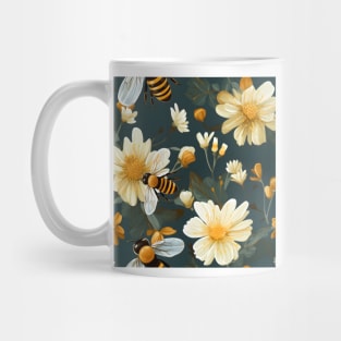 Honeycomb and Bee Pattern 8 Mug